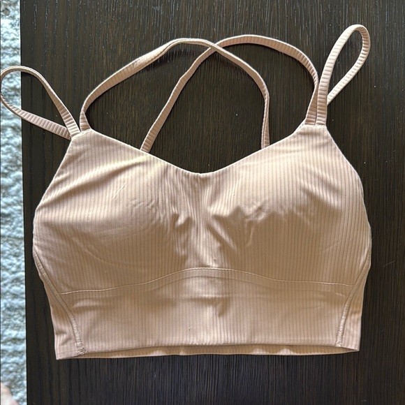 Lululemon Like a Cloud Ribbed Longline Bra Light Support, B/C cup - Picture 2 of 5